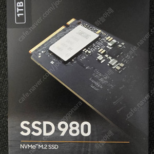 미개봉 - 삼성 SSD980 NVme M.2 1TB [9.5만 택포]