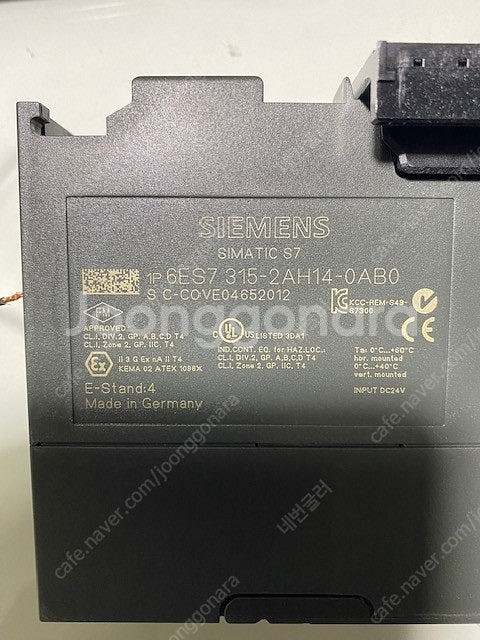 SIEMENS PLC S7-300 CPU315-2DP ...--3