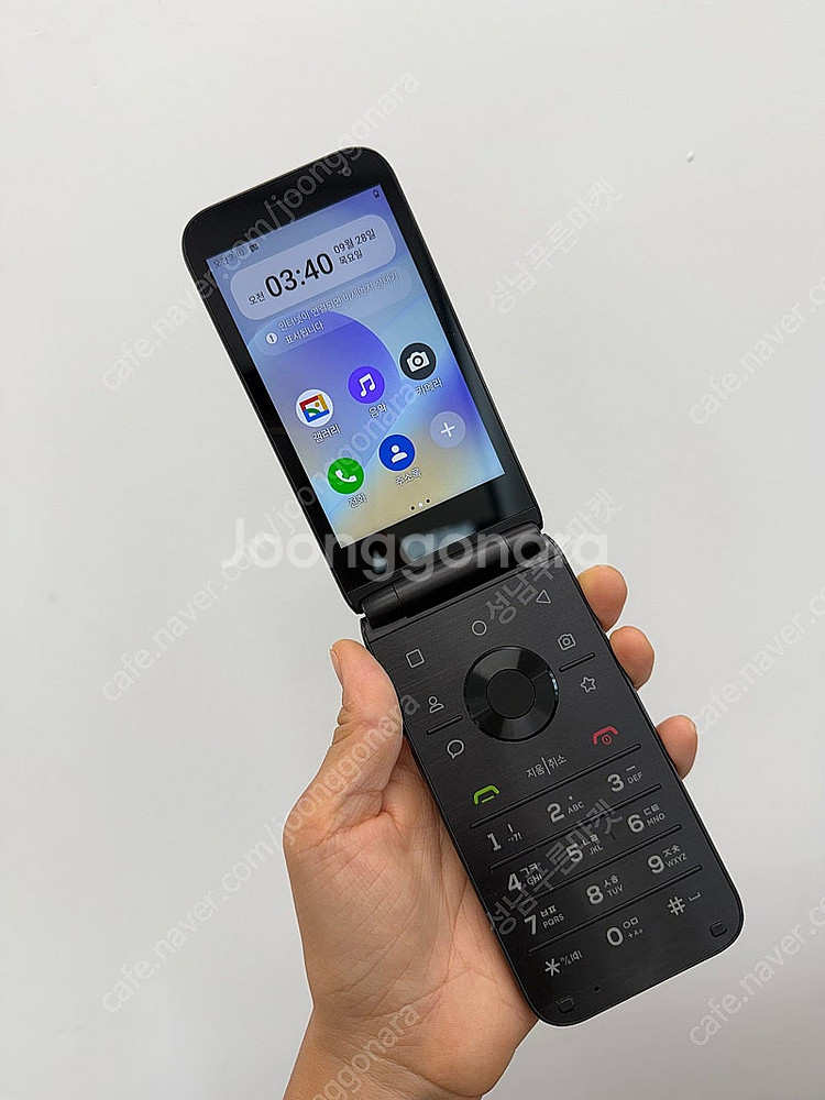 M120 마이브 스타일폴더폰 블랙 32기가 7.5만--0