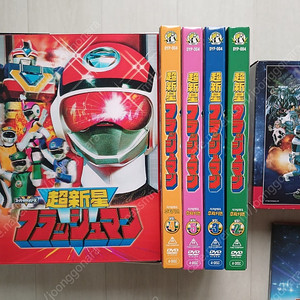 전대물DVD(바이오맨,후뢰시맨,터보레인져,제트맨,긴가맨)