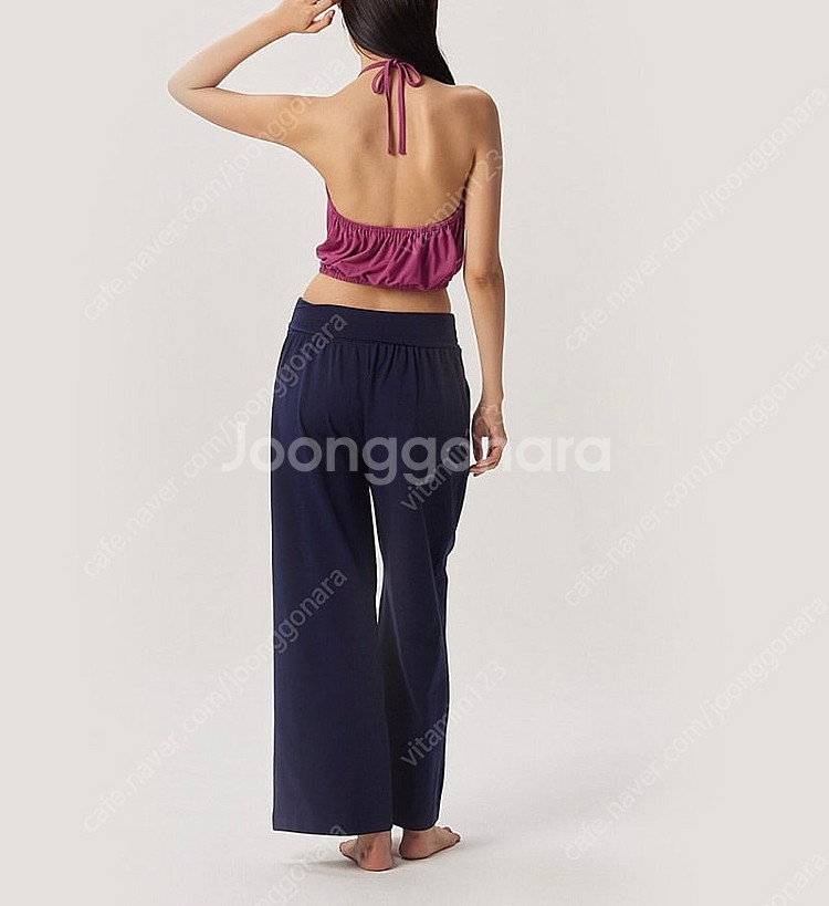 부디무드라 리플홀터탑 레드바이올렛 s--0