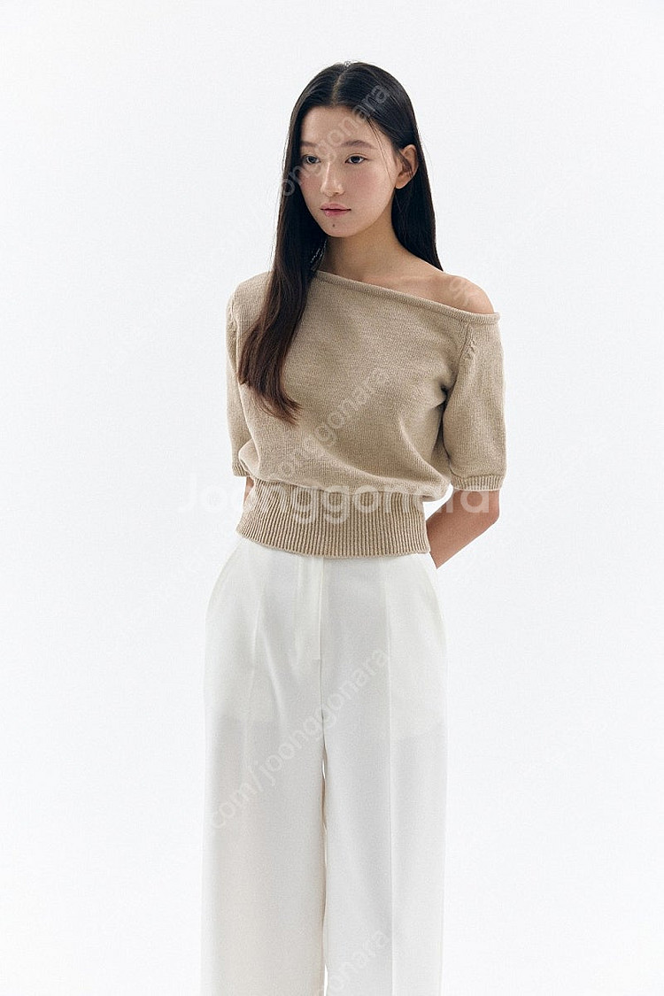 아일 aisle 론 와이드 슬랙스 스탠다드 S (새상품...--1