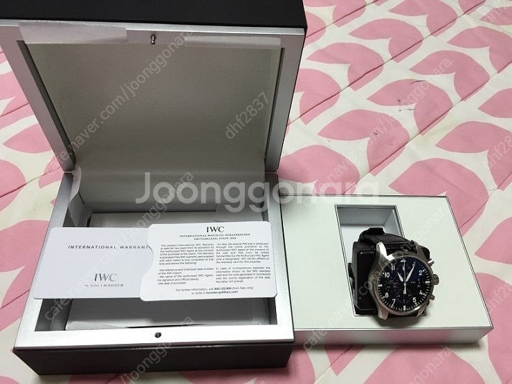 IWC3777-01 파일럿 팝니다.--0