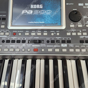 코르그 pa900올겐. 한국형리듬 탑제