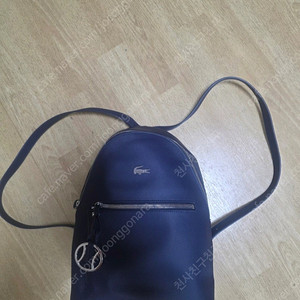 라코스테 네이비 미니 백팩(택비 포함)