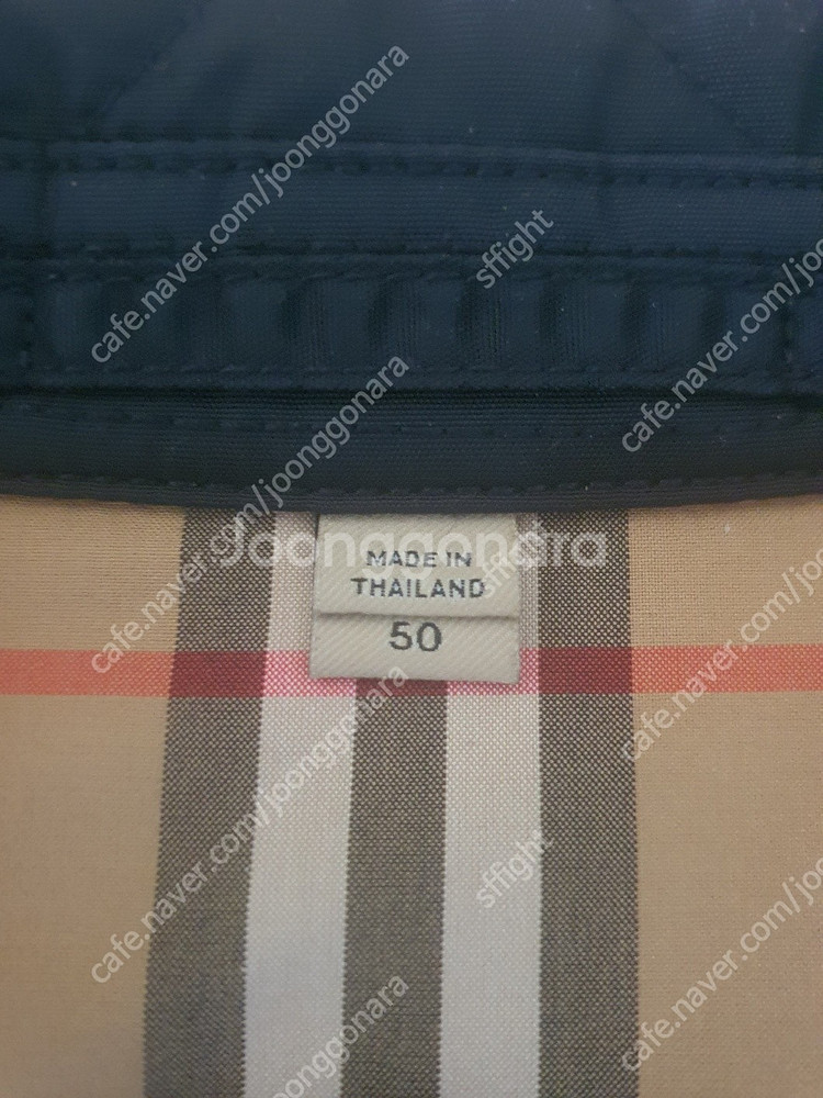 버버리 클리프톤 퀼팅 자켓 판매합니다.--2