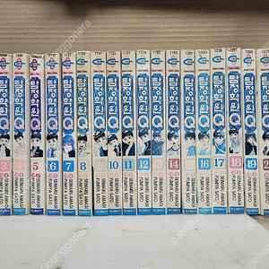 탐정학원 큐 1-22완결+토우카이도탐정단 1-9완결+매탐정 시로 1-9완결 (합40권) ,탐정만화 3종
