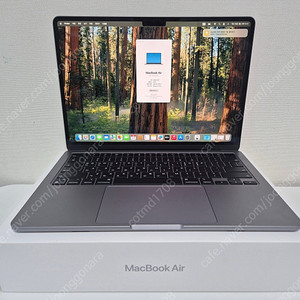 맥북에어 13인치 M2 8GB 512GB 노트북팔아요