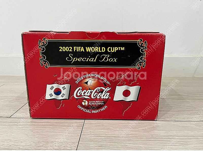 (스페셜 박스) 2002년 한일 월드컵 한정 알루미늄캔...--0