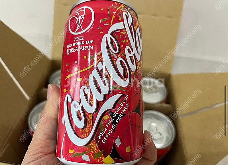 (스페셜 박스) 2002년 한일 월드컵 한정 알루미늄캔...--4