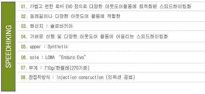 로바 이녹스 EVO LO 슈즈(새제품)--8