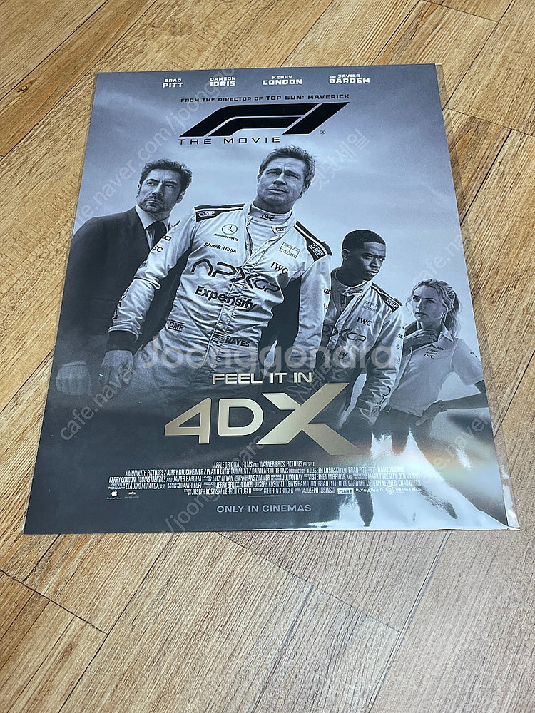 F1 더무비 a3 포스터 모음 롯데시네마 cgv 브래드...--0