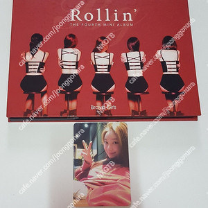 K-Pop) 걸그룹 브레이브걸스 (Brave Girls) Rollin' (올멤버 싸인 + 포카)