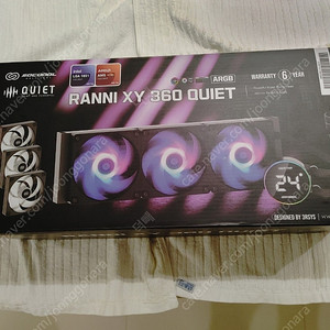 수냉쿨러 3RSYS Socoool 라니 XY-360 Quiet BLACK (새상품)