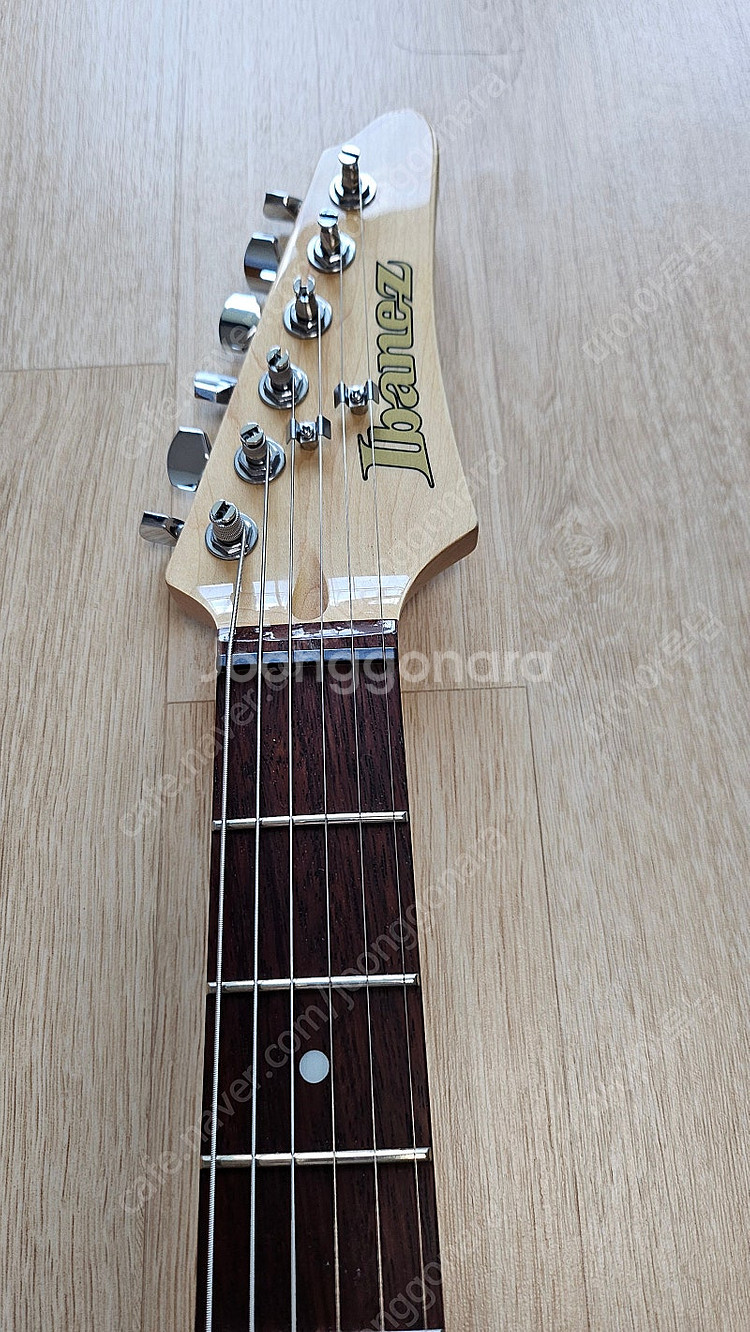 아이바네즈 일렉기타 AZES40 텅스텐 색상 팝니다.--1