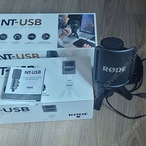 Rode NT-USB 로데usb마이크 s급 팝니다.