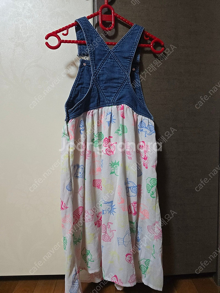 겐조 키즈 데님 원피스 8A--2