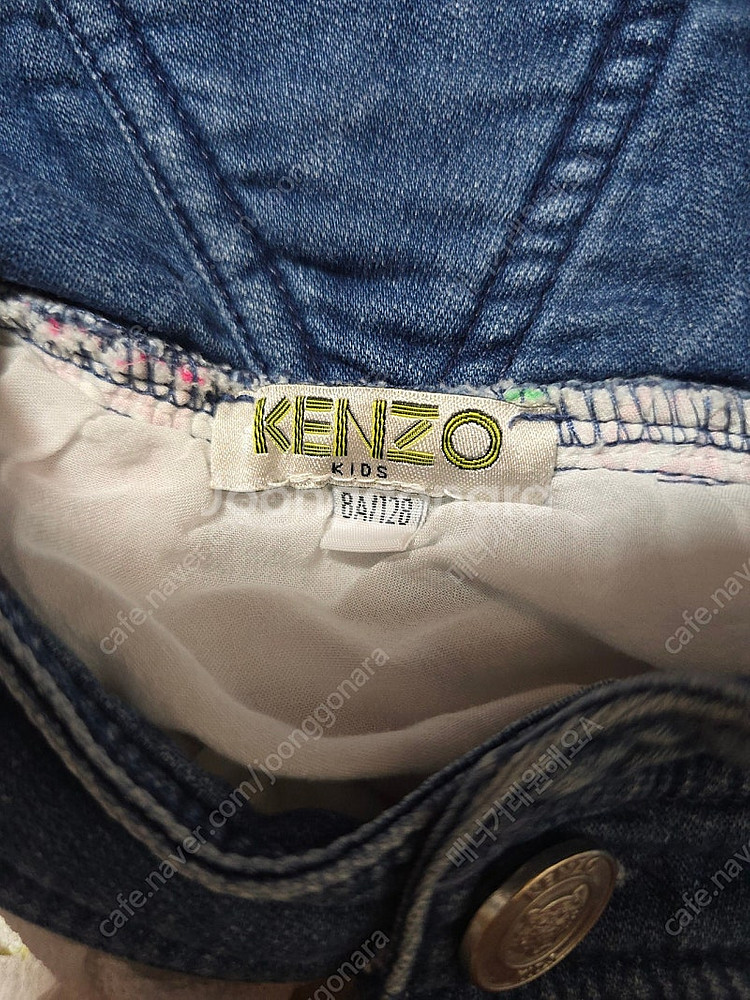 겐조 키즈 데님 원피스 8A--3