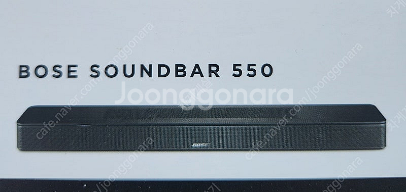 보스 사운드바 550--0