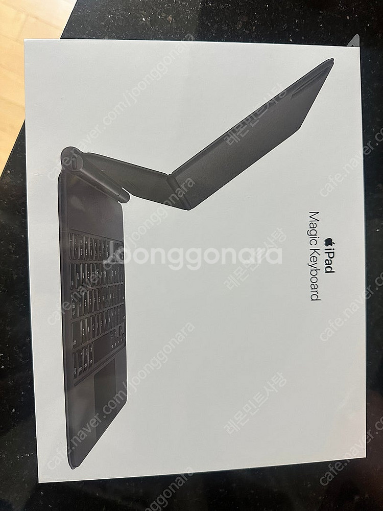 애플 매직키보드(블랙/한국어) 정품 새상품 판매합니다--0
