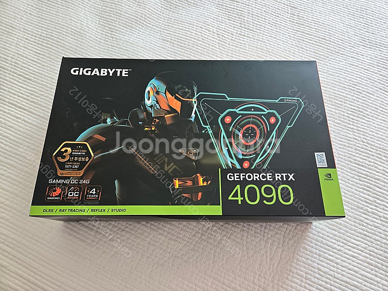 기가바이트 게이밍oc 4090 판매합니다..--0