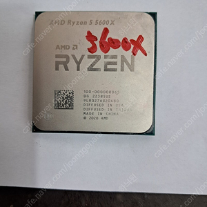 라이젠 R7 5800X R5 5600X CPU 단품 판매합니다
