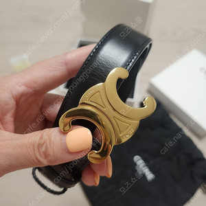 셀린느 트리오페 트리옹프 벨트 블랙 80