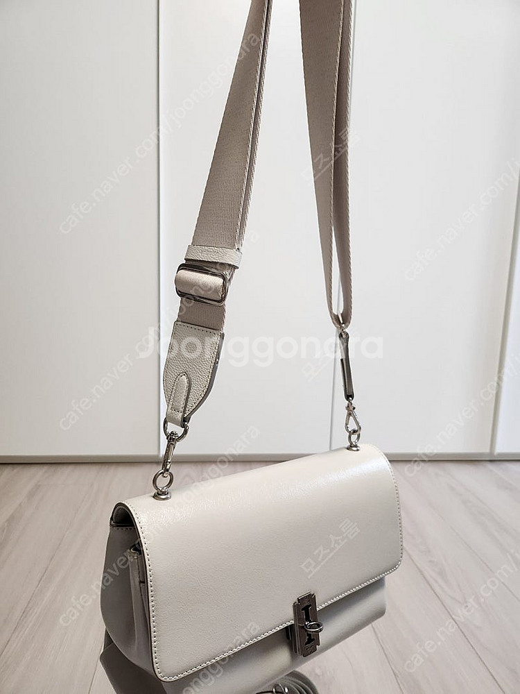 분크 바게트백 스몰 라이크베이지--5