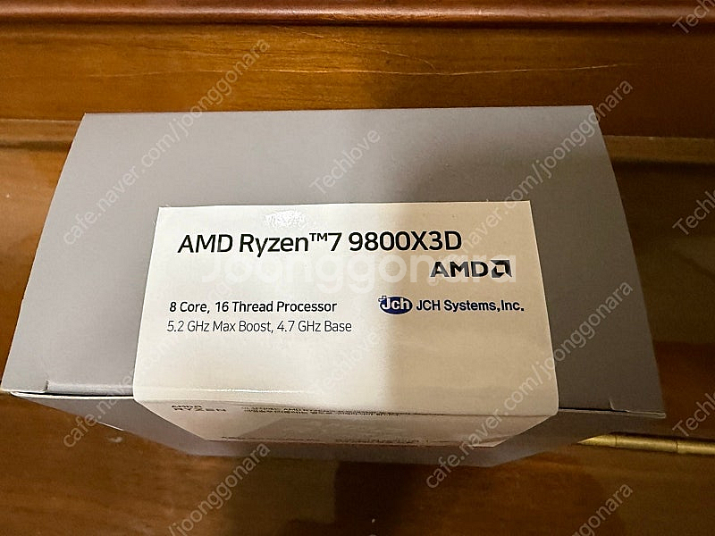 라이젠 9800X3D (멀티팩) 미개봉 판매합니다.--0