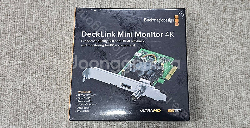 Decklink Mini Monitor 4K 출력 보드...--0