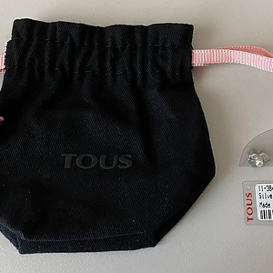 토스(TOUS) 실버 진주꽃 귀걸이