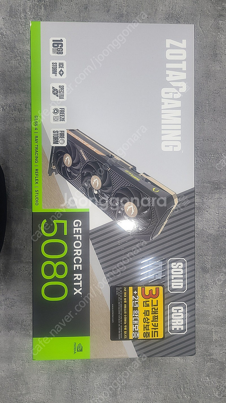 ZOTAC RTX 5080 SOLID CORE OC 제...--3