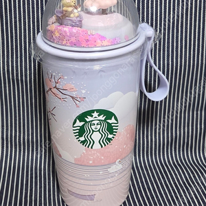 스타벅스 SS 22 체리블라썸 처비돔 텀블러 355ml 새상품 팝니다