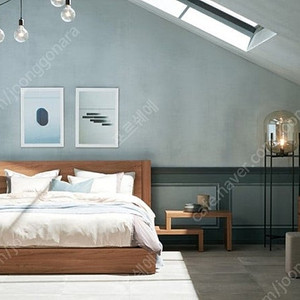 시몬스 cane 시저 월넷 퀸 (프레임만)