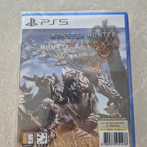 PS5 몬스터헌터 와일즈+스틸북 (택포33,000)