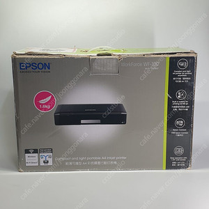 EPSON WorkForce WF-100 와이파이 휴대용 A4 출력 컬러 무선 프린터