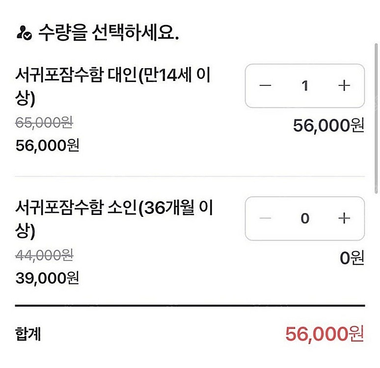 서귀포잠수함 승선 티켓 1인 2매--1