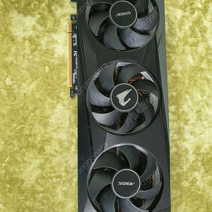 그래픽카드 기가바이트 aorus rtx3060 12g 박스풀 상태 아주좋아요