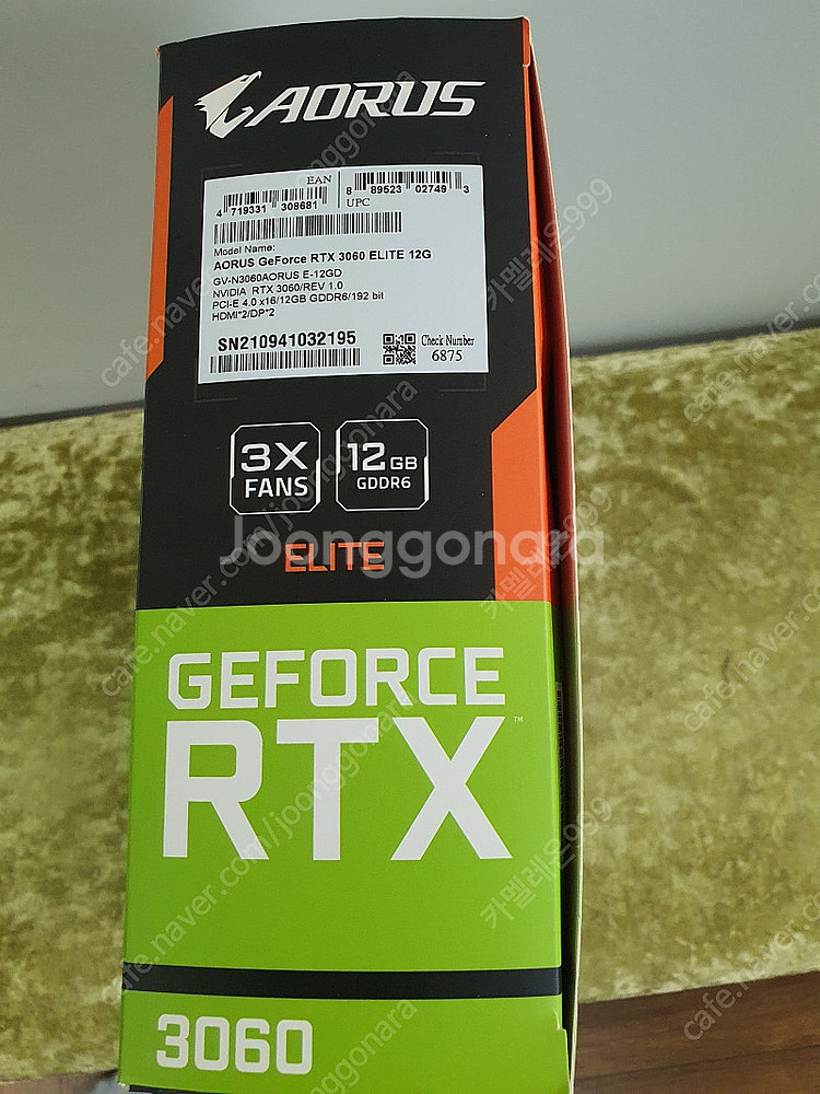 그래픽카드 기가바이트 aorus rtx3060 12g ...--7