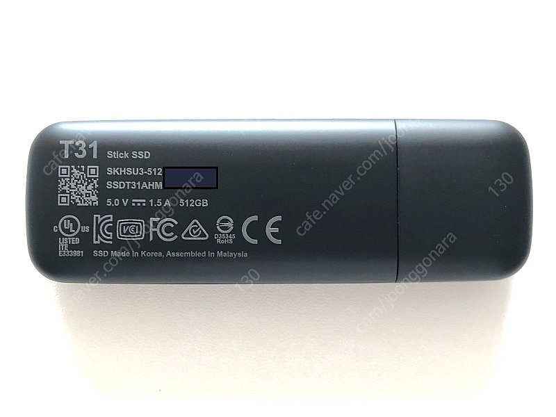 SK 하이닉스 Tube T31 512GB USB 스틱형 SSD with DRAM 탑재 + (택포)--2