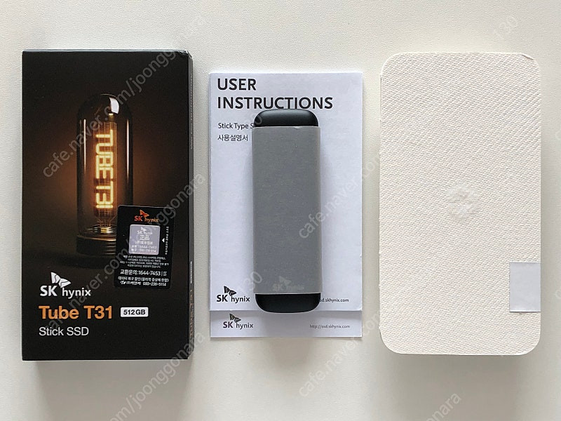 SK 하이닉스 Tube T31 512GB USB 스틱형 SSD with DRAM 탑재 + (택포)--4