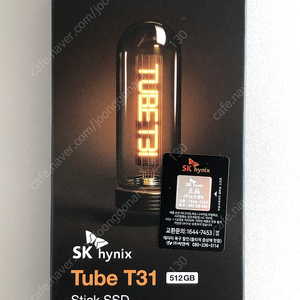 SK 하이닉스 Tube T31 512GB USB 스틱형 SSD with DRAM 탑재 + (택포)