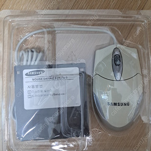 미사용) PS2 마우스, 드라이버 디스켓 ㅡ택포