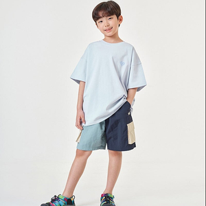 히로 glgk 하트로고반팔티 블루.그레이 160/산 물나염 블루 150/히로 썸머카툰 블루150