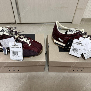 아디다스x송포더뮤트 마룬코어블랙 265, 260size 미사용 새상품