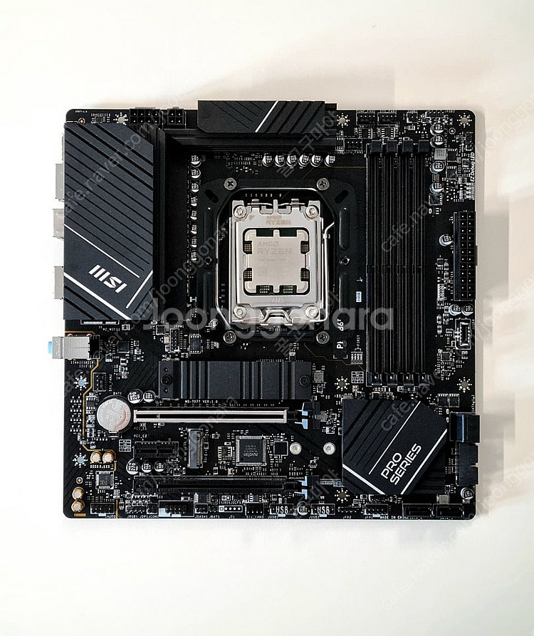 AMD 7500F + MSI PRO B650M 보드셋--0