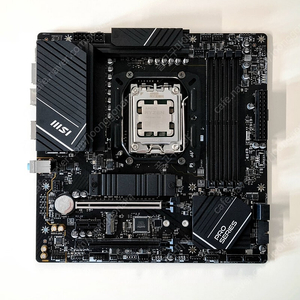 AMD 7500F + MSI PRO B650M 보드셋