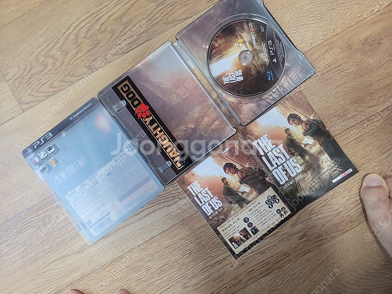 ps3 라스트오브어스 스틸케이스 한정판 구성품풀셋 소장...--4