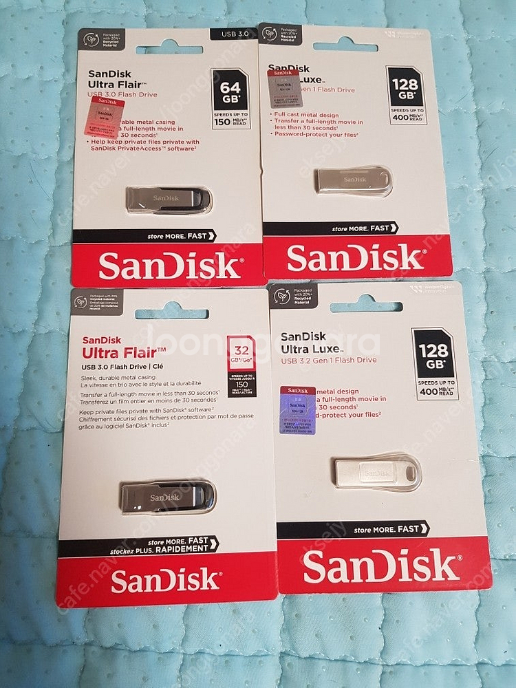 샌디스크 USB 메모리 128 기가 2개 65기가 와 ...--0