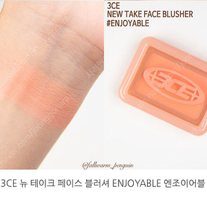 단종템 3CE 뉴테이크 블러셔 인조이어블 (택포)